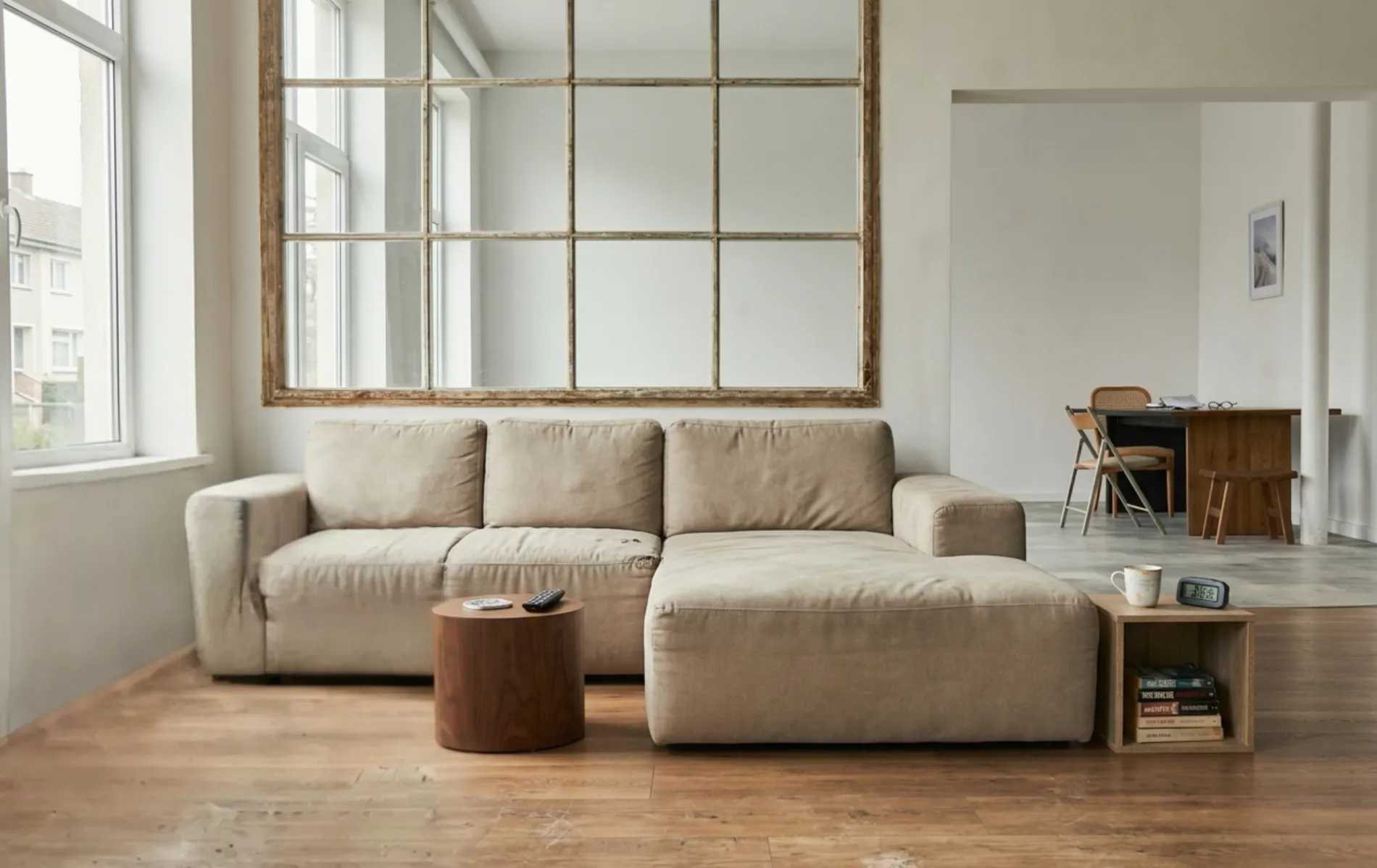 Salón antes del Home Staging