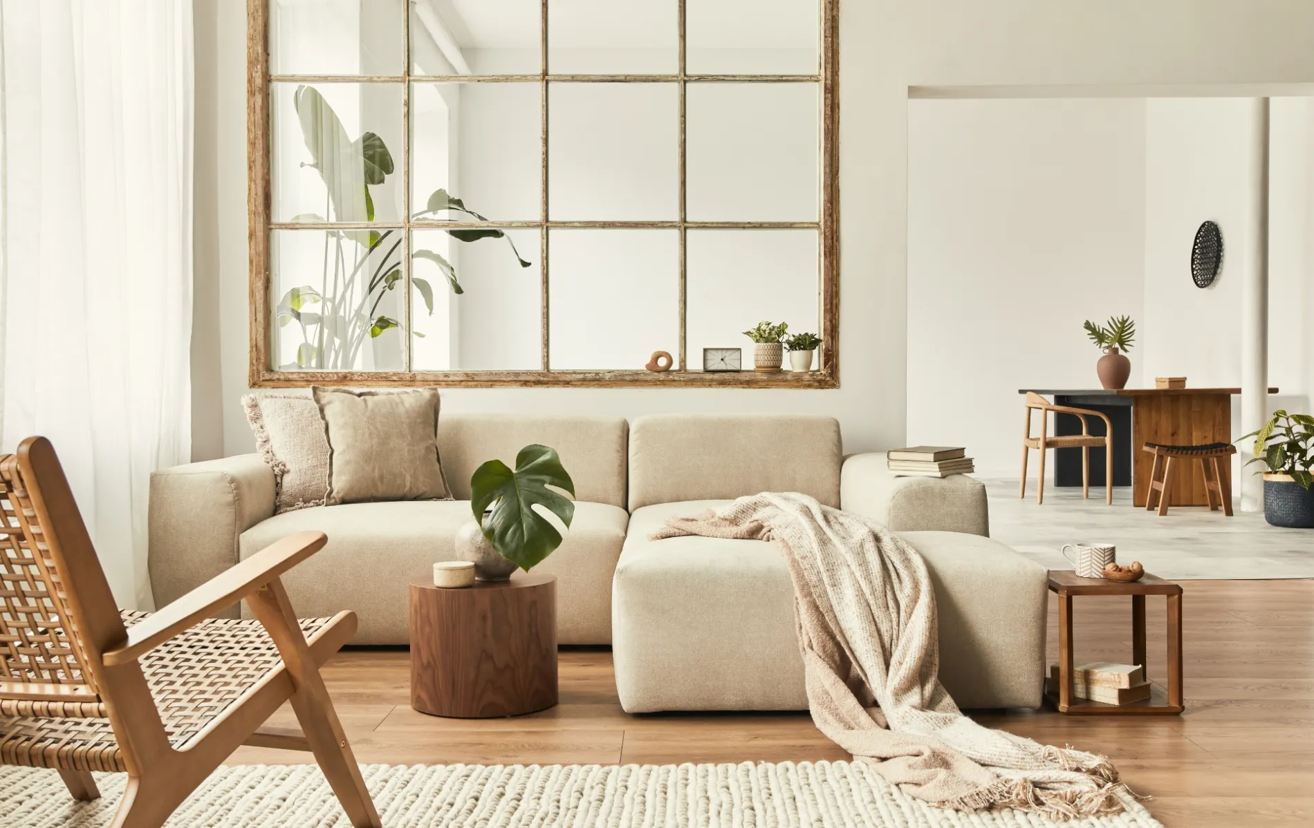 Salón después del Home Staging