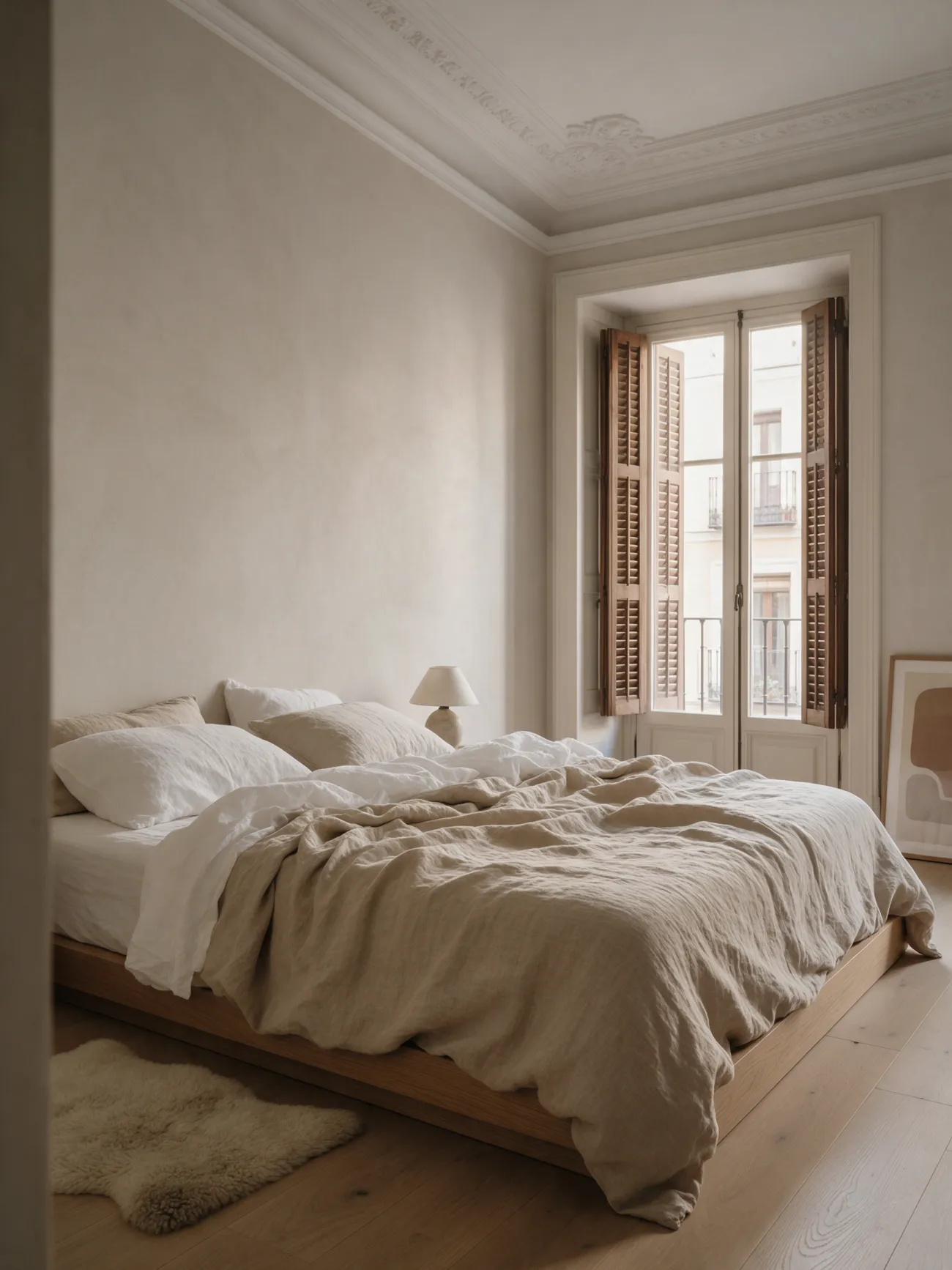 Dormitorio de la operación Ibiza